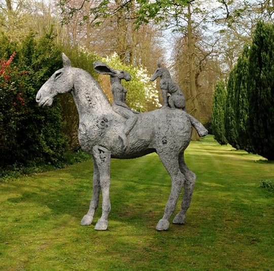 Conversation by Sophie Ryder