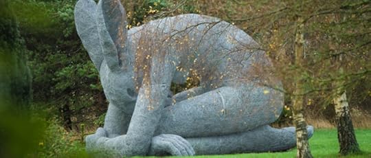 Kneeling Hare by Sophie Ryder