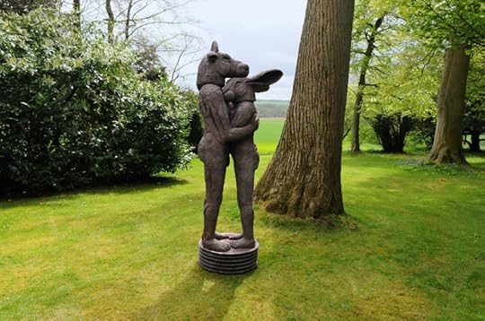 Hugging by Sophie Ryder