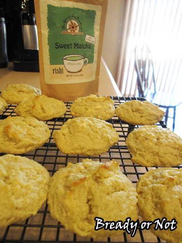 Bready or Not Original: Matcha Cheesecake Cookies 