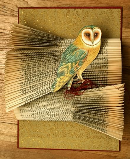 Altered books an uncommon owl by rachael ashe