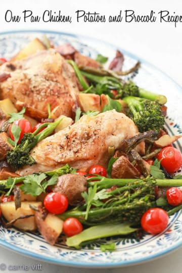 Easy One Pan Chicken, Potato and Broccoli Recipe 