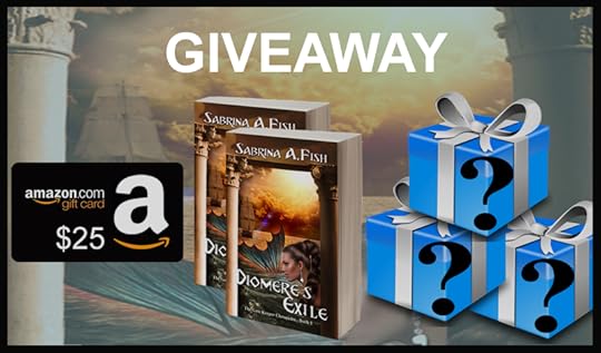 Diomere's Exile Giveaway Graphic