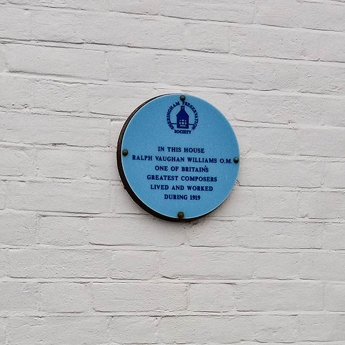 Patrick Hamilton's last home - Martincross, Sheringham, Norfolk, England, UK - a plaque for RV Williams but not Patrick Hamilton