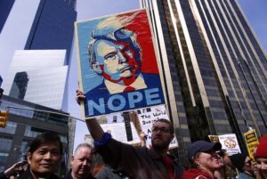 Jeremy Clark: “The American chap’s hat was a baseball cap that said FACTS in capital letters”