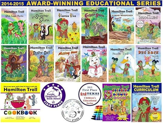 Hamilton Troll award-winning educational children's book series by author Kathleen J. Shields