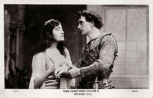 Basil Gill and Constance Collier