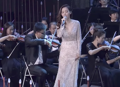 Diva song from Fifth Element sung by Jane Zhang