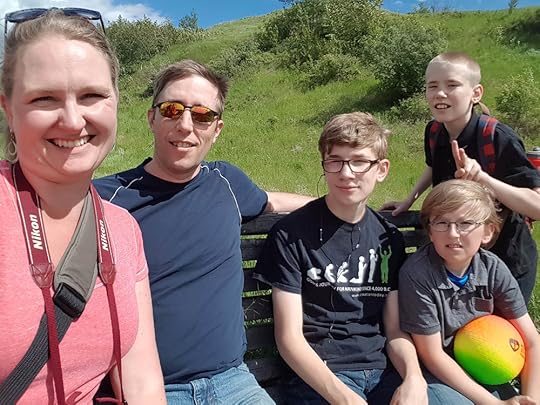 Family selfie on our Father's Day hike.