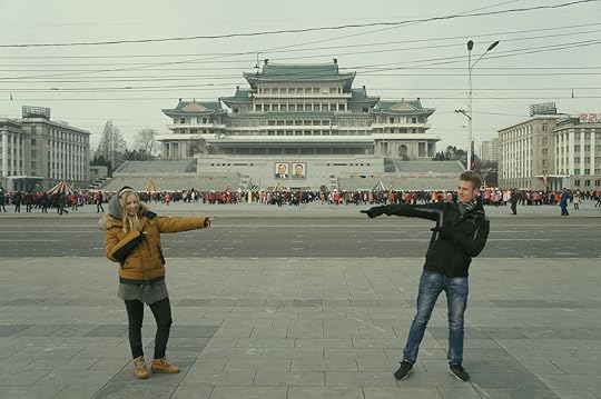 Agness and Cez in North Korea