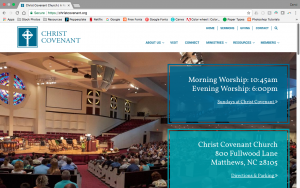 Homepage screenshot