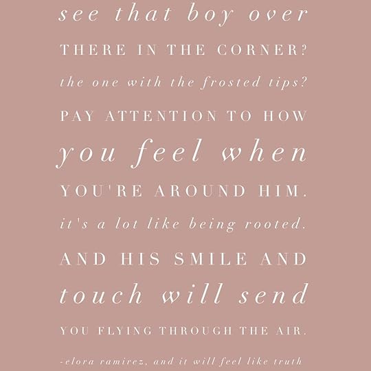 Excerpt from AND IT WILL FEEL LIKE TRUTH