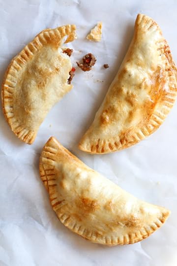 These easy beef empanadas made with my homemade beef picadillo filling and store bought empanada dough are 
