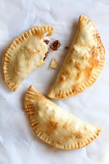 These easy beef empanadas made with my homemade beef picadillo filling and store bought empanada dough are 