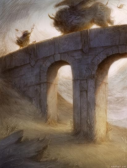 Bridge Encounter by Rovina Cai