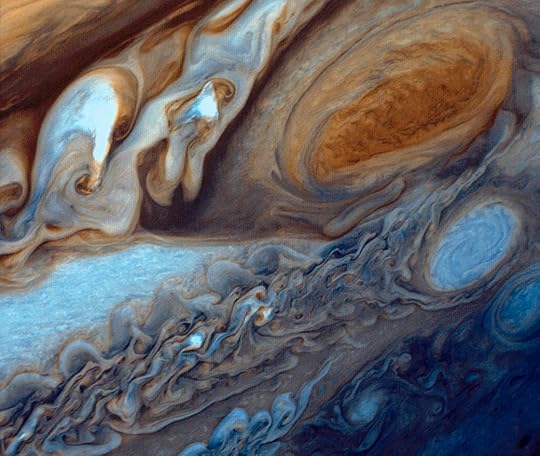 Jupiter as seen from Voyager 1 (NASA/JPL)