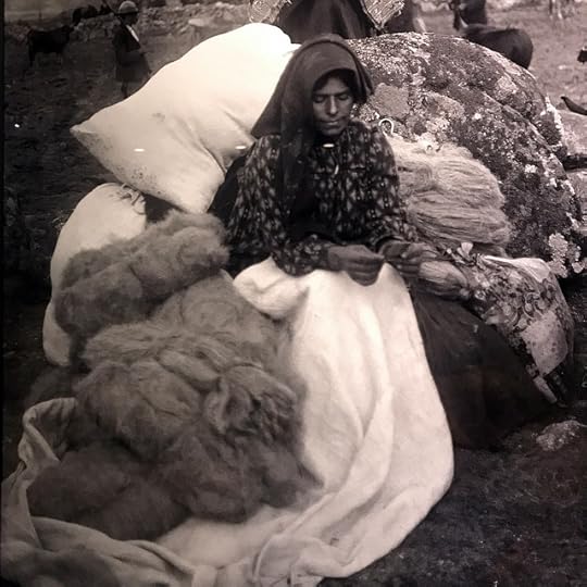 vergílio correia, mulher e linho