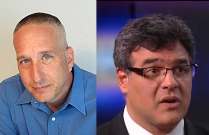 Joseph Hickman and John Kiriakou, former US whistleblowers and authors of 'The Convenient Terrorist', a new book about the US torture program, with a particular focus on Abu Zubaydah.