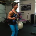Rachel Flanagan is a mobile personal trainer who teaches boot camps