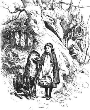 Red Riding Hood by G.P. Jacomb Hood