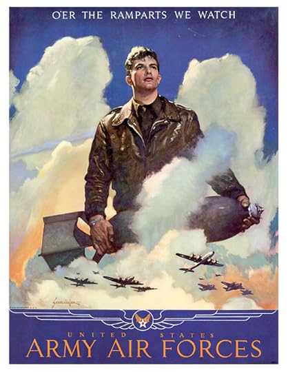 Recruiting poster for the US Army Air Forces, WWII