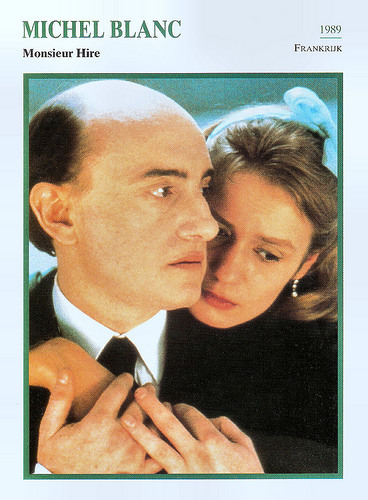 Michel Blanc and Sandrine Bonnaire in Monsieur Hire (1989)