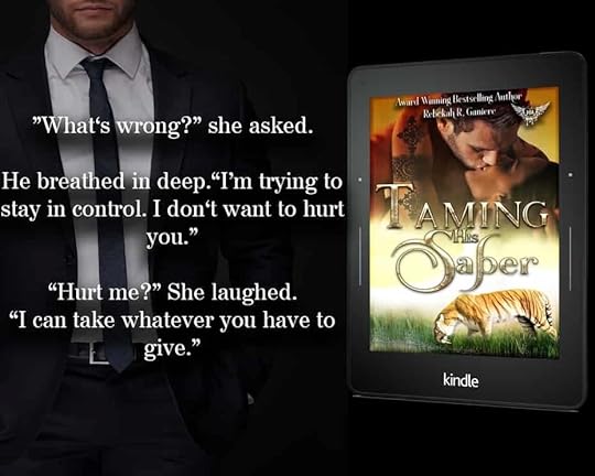 promotional banner for taming the saber