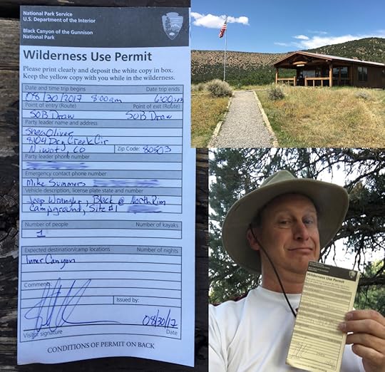Wilderness Permit for Black Canyon