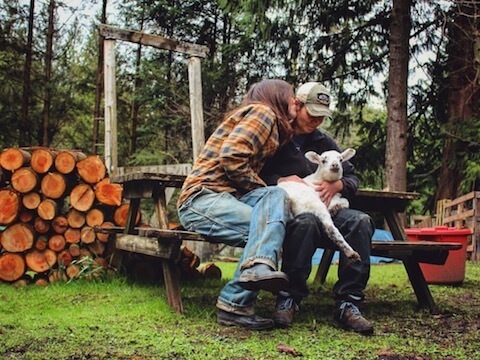 Photo: People just like you are living off the land