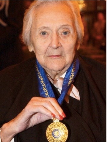 Nancy Wake, widely decorated hero of the French Resistance.