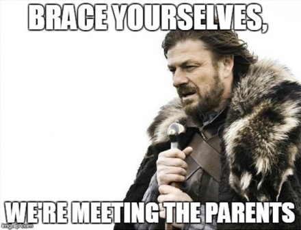 Image result for meeting the family meme