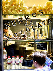 xurros/churros, xurreria dels banys nous