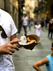xurros/churros, xurreria dels banys nous