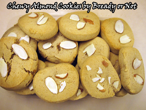 Bready or Not: Chewy Almond Cookies