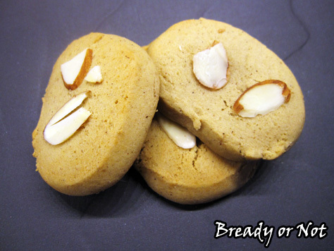 Bready or Not: Chewy Almond Cookies