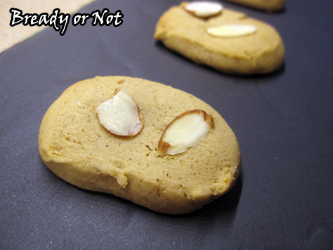 Bready or Not: Chewy Almond Cookies