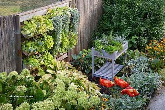 VegTrug Herb Garden Silver and Chartreuse