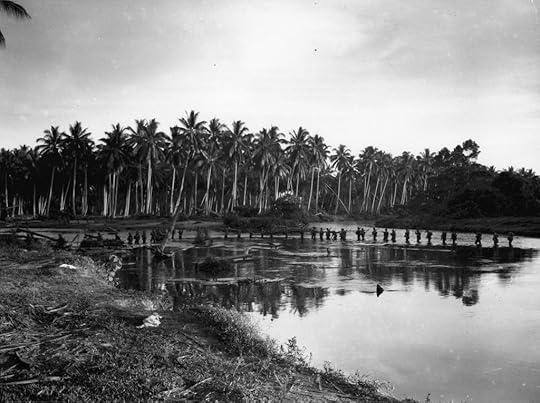 Men of US 2nd Marine Division, Guadalcanal, Aug 1942 (US Marine Corps photo)