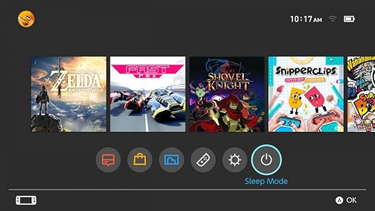 2. Sleep Mode turns the Switch into a game console that's quickly accessible.