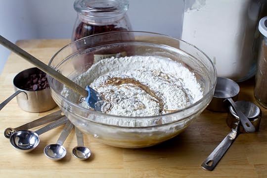 the batter begins in one bowl