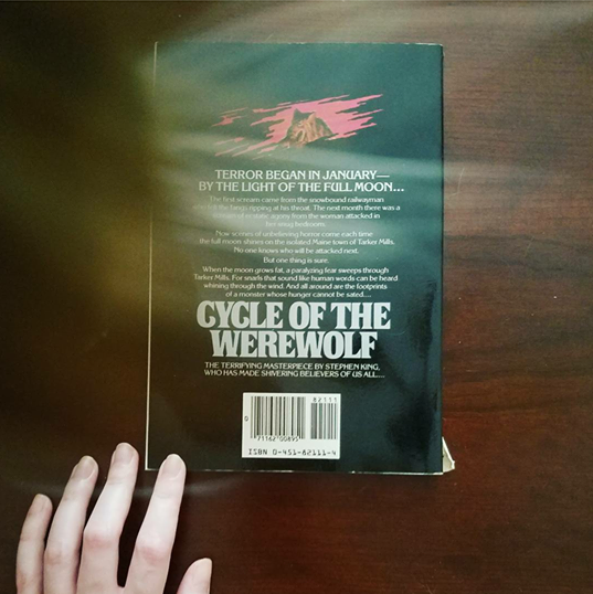 Cycle of the Werewolf back