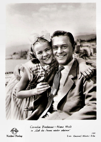 Conny Froboess and Hans Holt in Lass die Sonne Wieder Scheinen (1955)