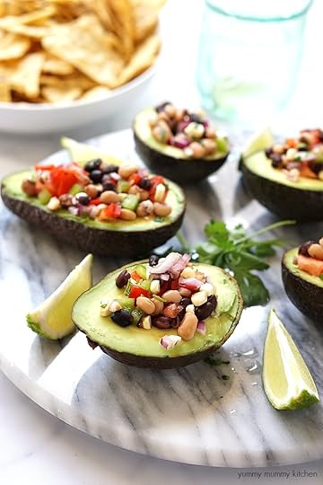 This cowboy caviar recipe is delicious as a salsa, bean salad, or stuffed in avocados!