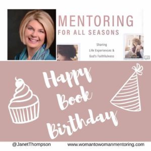 Happy Book Borthday to Mentoring for All Seasons that released Sept. 12!
