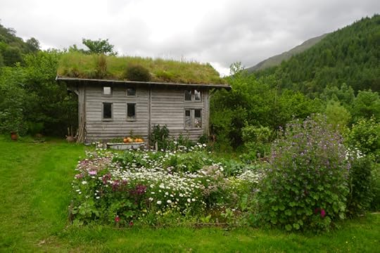 Corrary Farm turf-roofed office