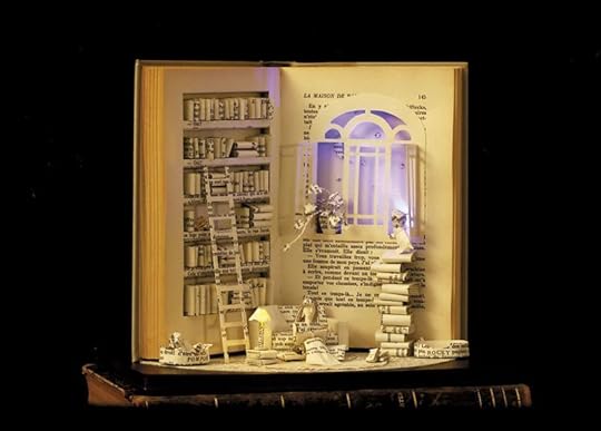 The Paper House Handmade Book Sculpture By Karine Diot