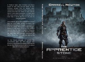 The Apprentice Stone book cover art - front and back