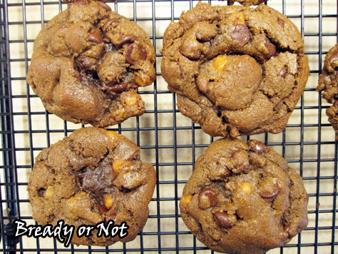 Bready or Not: Caramel Mocha Cookies 