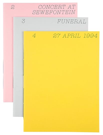 Santu Mofokeng, Stories: 2–4, Concert at Sewefontein—Funeral—27 April 1994 Steidl. Göttingen, Germany, 2016