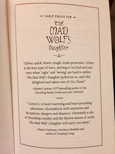 Mad Wolf's Daughter ARCs